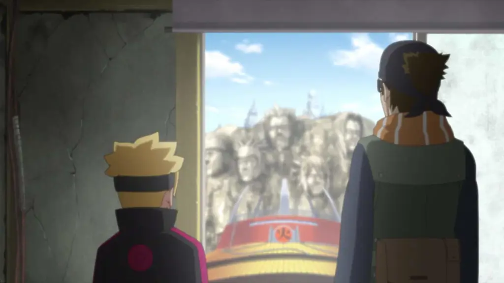 Gambar cuplikan episode Boruto 190