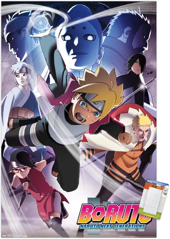 Gambar adegan menarik dari Boruto Naruto Next Generations