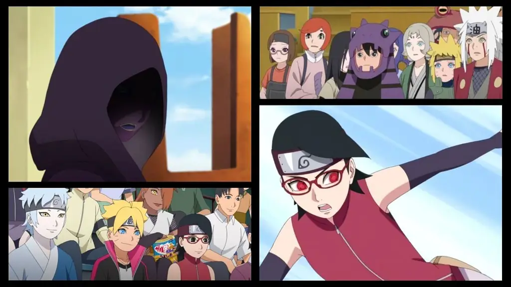 Cuplikan gambar dari episode 115 Boruto