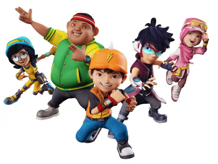 Adegan seru dari film Boboiboy Movie 2