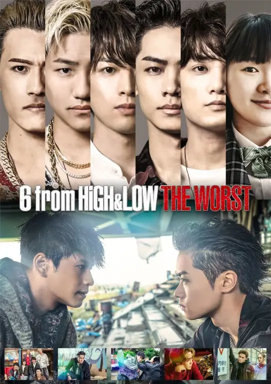 Poster film High and Low The Worst