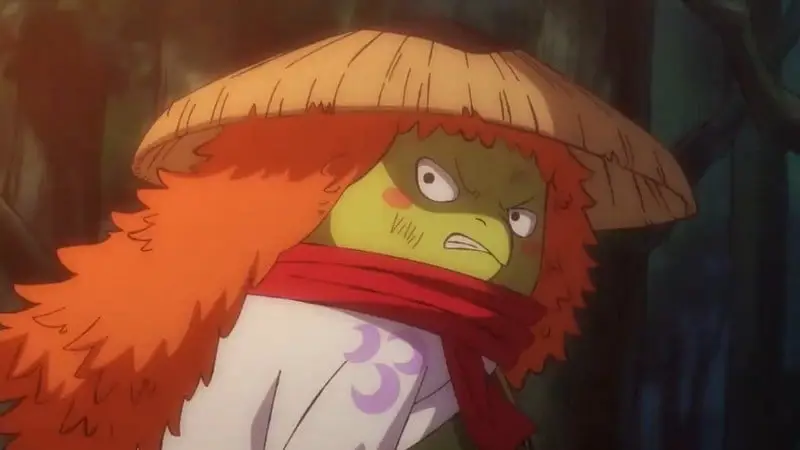 Screenshot dari One Piece episode 972 yang menampilkan adegan pertarungan seru.