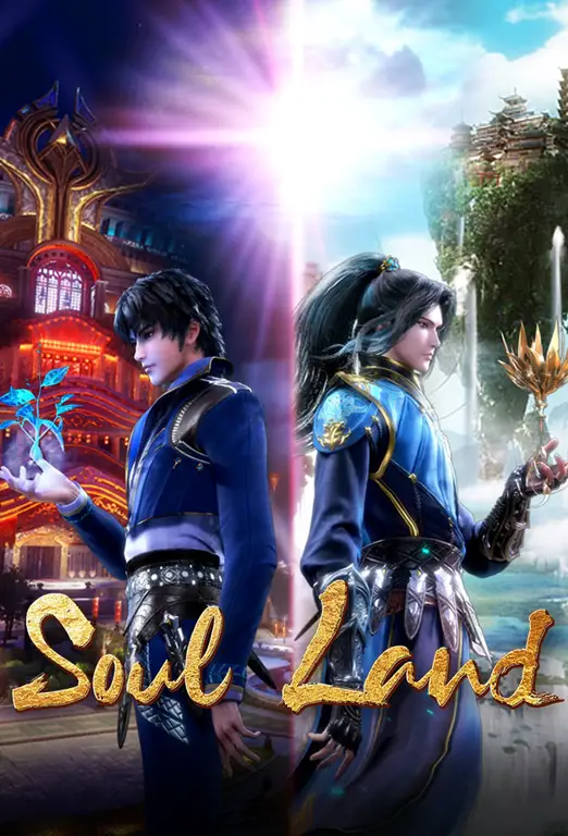 Gambar adegan animasi Soul Land