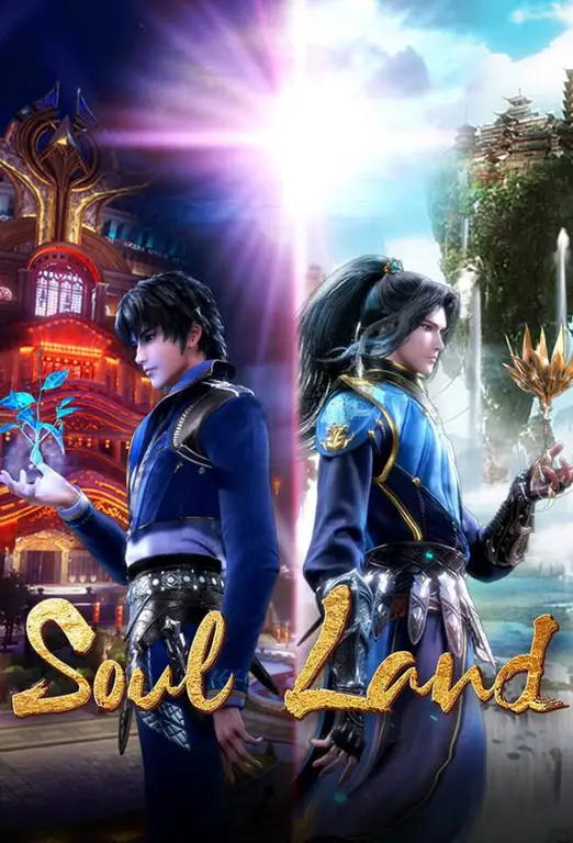 Gambar animasi Soul Land 2 yang menarik