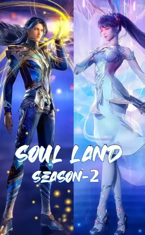 Gambar animasi Soul Land Season 2 yang menarik