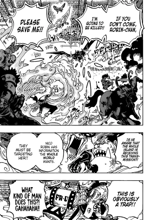 Karakter-karakter One Piece di chapter 1003