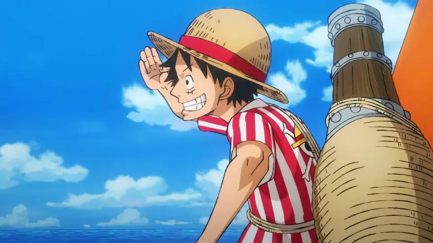 Luffy dan kru Topi Jerami dalam aksi di One Piece Stampede