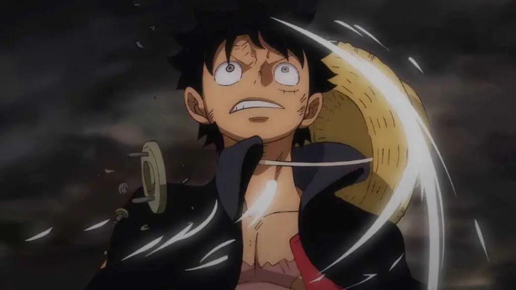 Luffy dalam aksi di One Piece episode 986