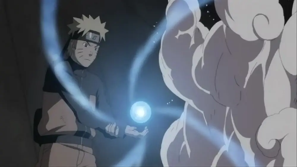 Naruto dan teman-temannya dalam film The Lost Tower