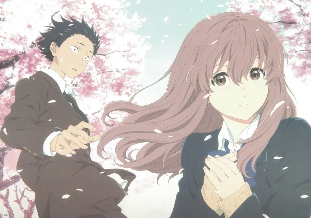 Shoya dan Shoko dari Koe no Katachi