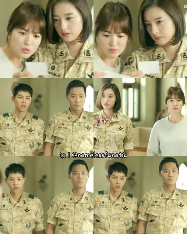 Song Joong Ki dan Song Hye Kyo dalam drama Descendants of the Sun