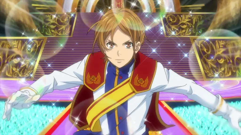 Gambar adegan tari dalam anime King of Prism