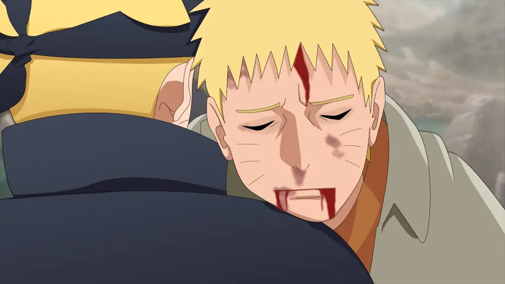 Gambar adegan terakhir Naruto