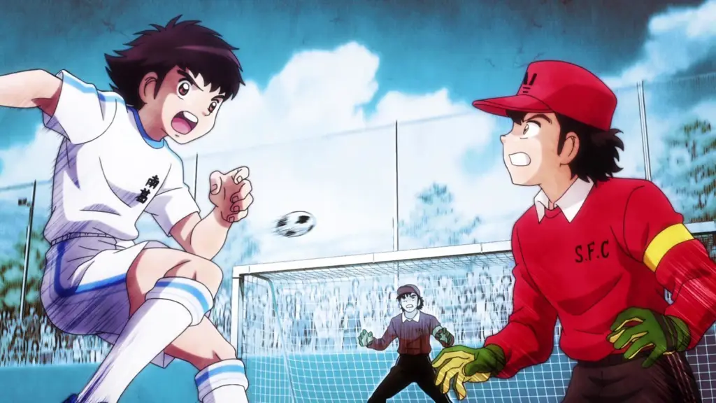 Gambar adegan terbaik dari Captain Tsubasa