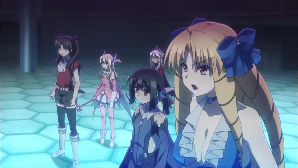 Transformasi Magical Girl dalam Fate/kaleid liner Prisma Illya 2wei Herz