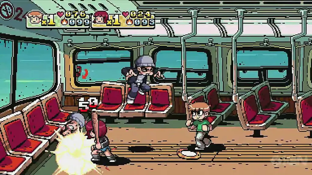 Adegan video game dalam film Scott Pilgrim vs. the World Adegan video game dalam film Scott Pilgrim vs. the World