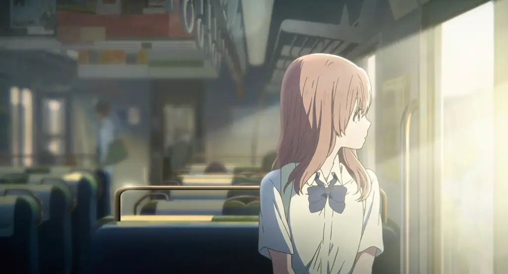 Adegan dari film A Silent Voice