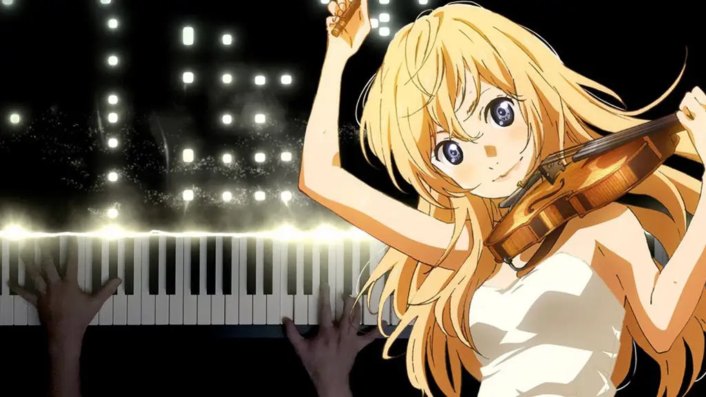 Adegan emosional dalam film Kimi no Uso