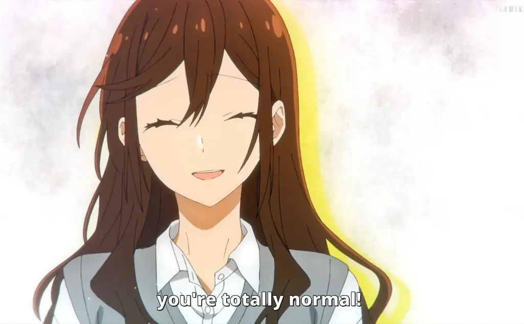 Screenshot dari episode 3 Horimiya