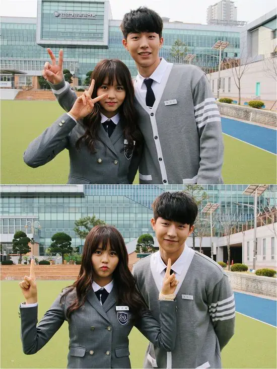 Yook Sungjae dan Nam Joo-hyuk dalam drama Who Are You School 2015