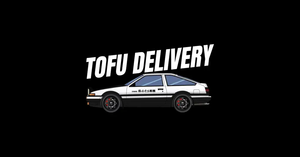 Gambar AE86 yang digunakan Takumi untuk mengantar tahu