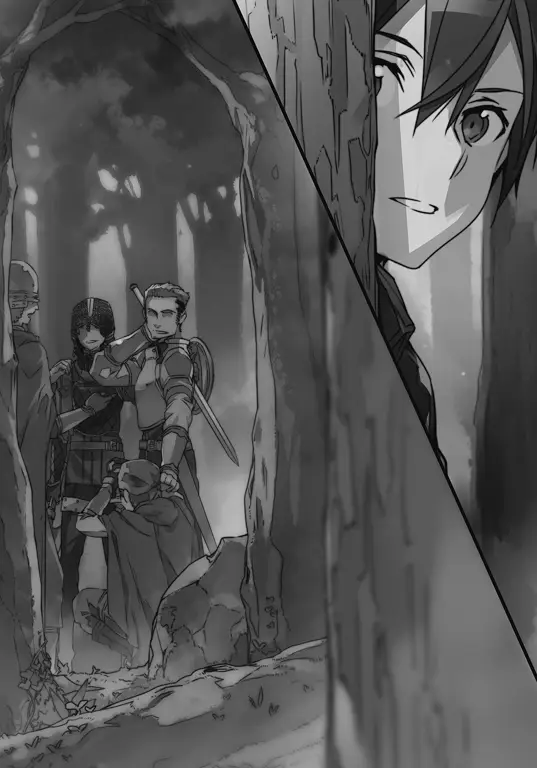 Gambar pemandangan Aincrad di Sword Art Online Progressive