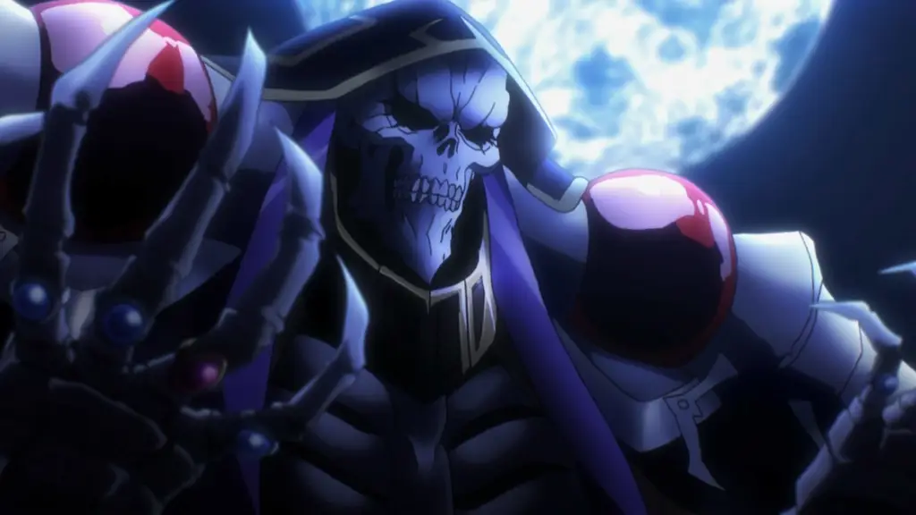 Gambar Ainz Ooal Gown dan bawahannya