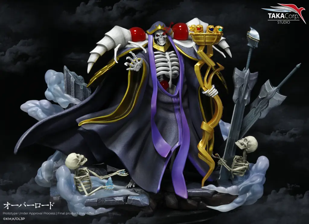 Gambar Ainz Ooal Gown dari Manga Overlord