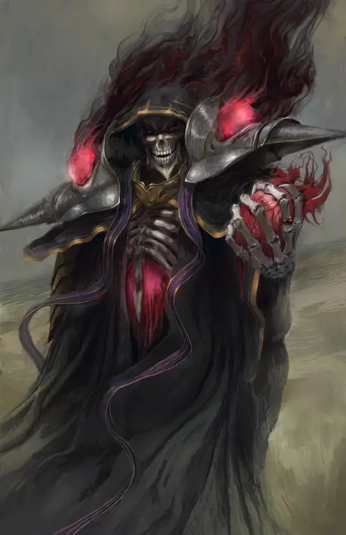 Gambar Ainz Ooal Gown dari Overlord