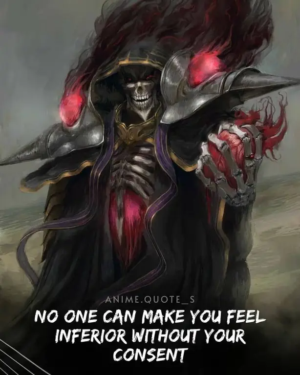 Gambar Ainz Ooal Gown dari Overlord