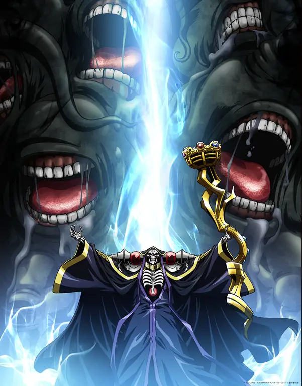 Gambar Ainz Ooal Gown dari Overlord