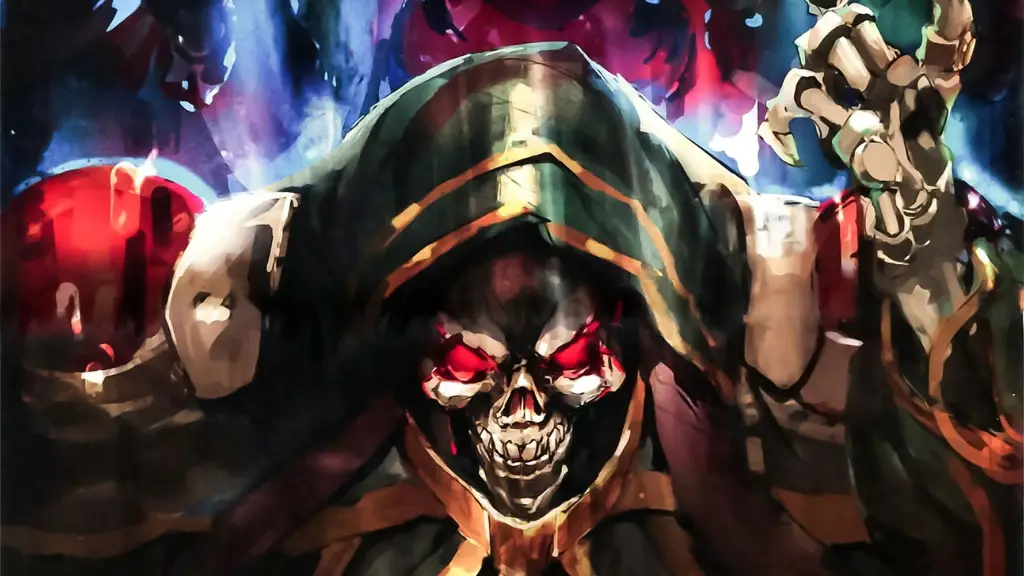 Gambar Ainz Ooal Gown dari anime Overlord