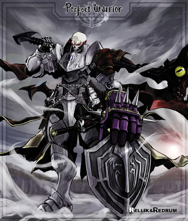 Gambar Ainz Ooal Gown dari anime Overlord