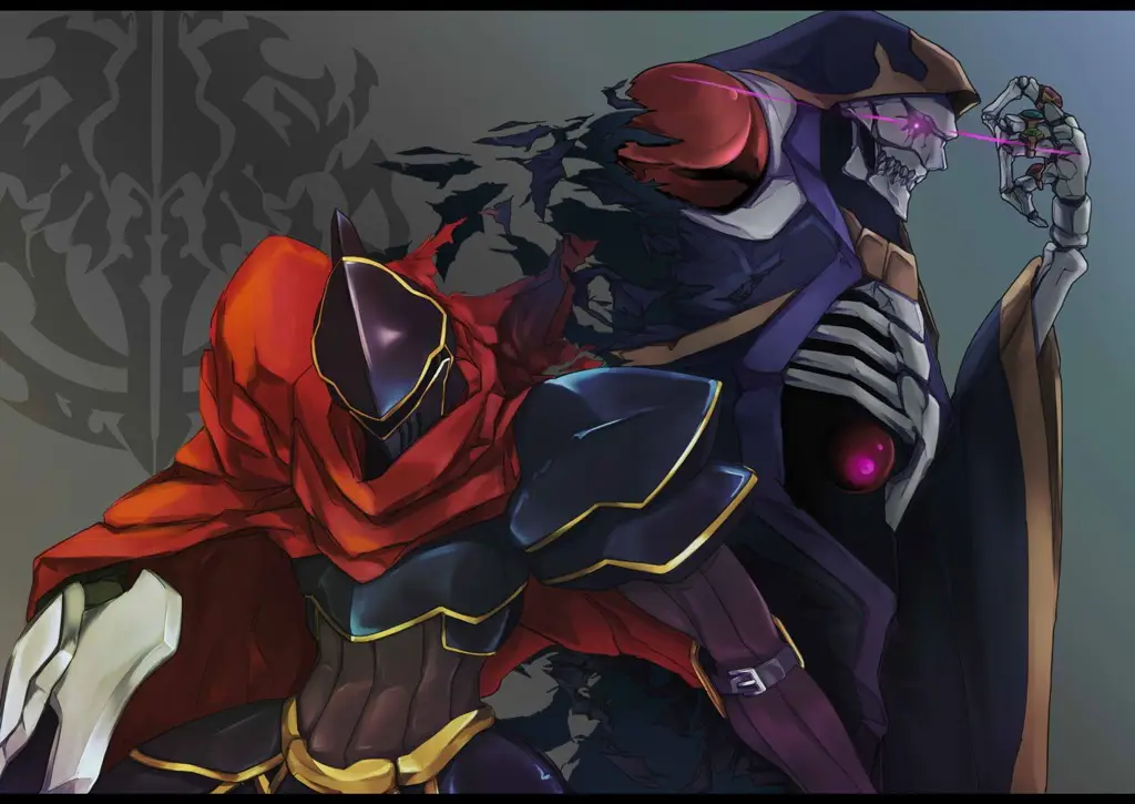 Ainz Ooal Gown, pemimpin Nazarick Gambar Ainz Ooal Gown, tokoh utama Overlord