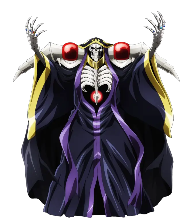 Gambar Ainz Ooal Gown, karakter utama dalam Overlord