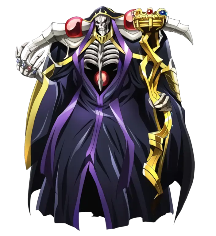 Ainz Ooal Gown, tokoh utama dalam anime Overlord