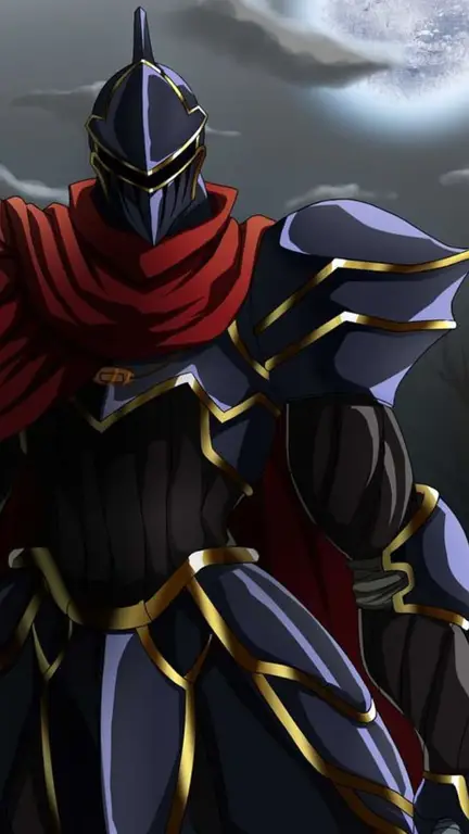 Gambar Ainz Ooal Gown dari anime Overlord