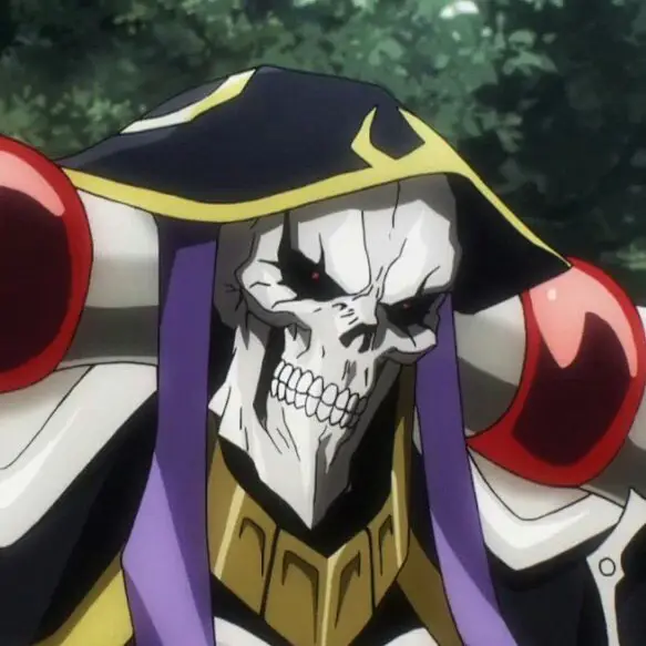 Gambar Ainz Ooal Gown dari anime Overlord