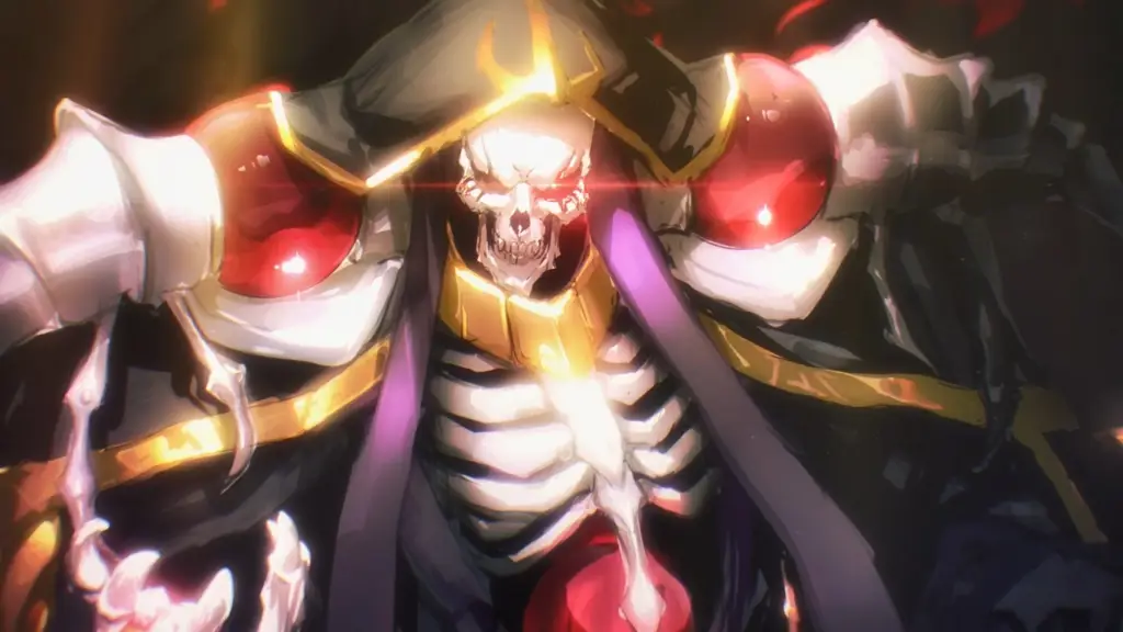 Gambar Ainz Ooal Gown di Overlord Season 4