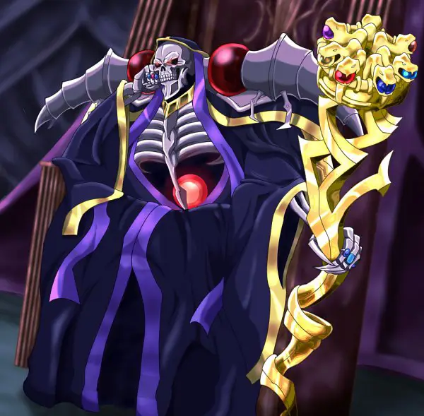 Ainz Ooal Gown Ainz Ooal Gown, karakter utama Overlord
