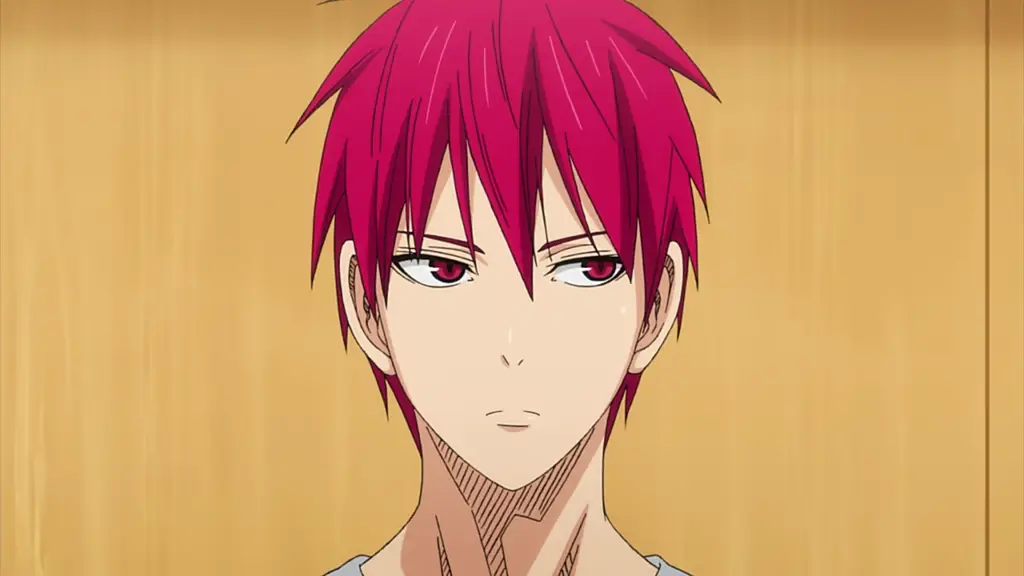 Akashi Seijuro, kapten tim Rakuzan, dalam Kuroko no Basuke Season 4