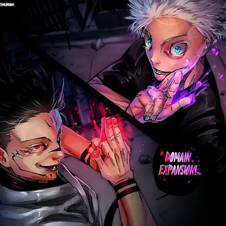 Akasi Mendebarkan Adegan pertarungan dalam Jujutsu Kaisen