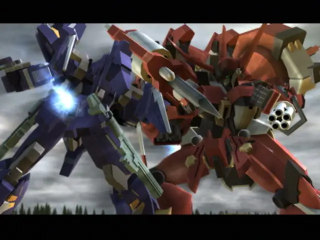 Gambar gameplay Another Century's Episode R di PSP