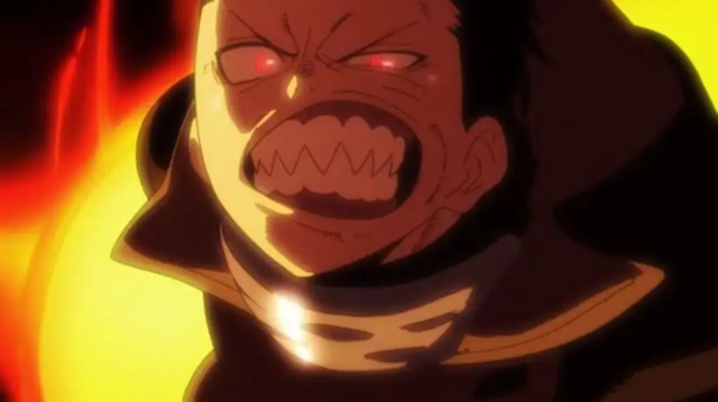 Gambar adegan aksi Fire Force