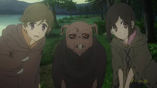 Adegan akhir Shinsekai Yori yang penuh makna