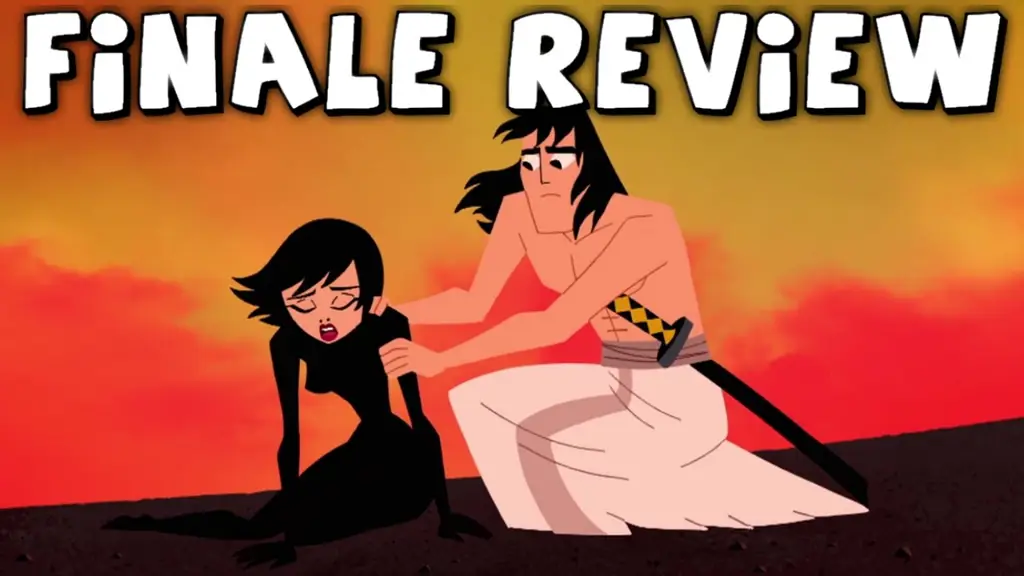 Gambar adegan akhir Samurai Jack