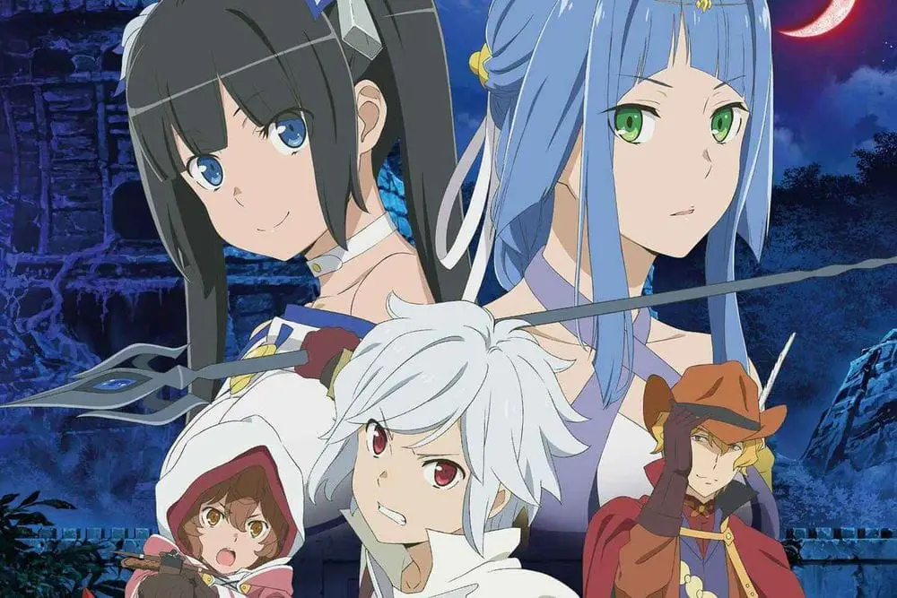 Adegan anime Danmachi Arrow of the Orion yang menegangkan