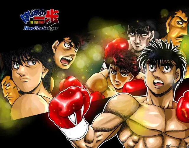 Gambar adegan menegangkan dari Hajime no Ippo New Challenger