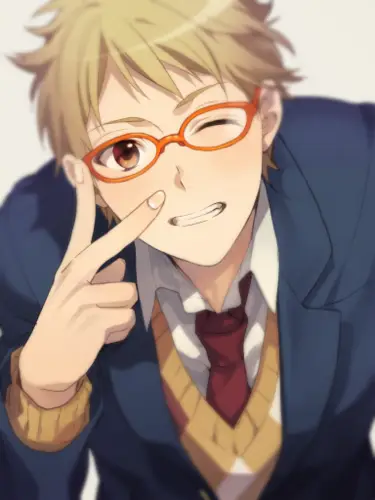 Gambar Akihito Kanbara dari Kyoukai no Kanata