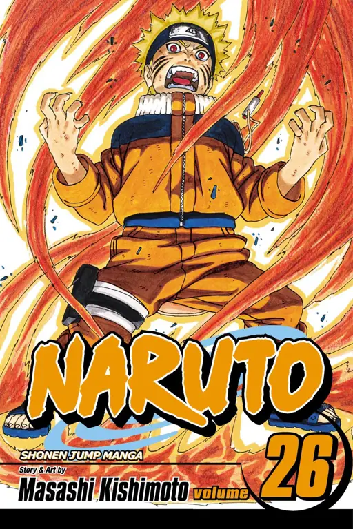 Gambar situs web resmi manga Naruto